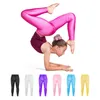 3-9Y Toddler Girls Dance Trousers Dancewear Bike Breathable Elastic Waist Sports Pants Playgrounds Gymnastics Glitter Ballet Pants