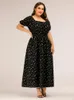 女性服のためのプラスサイズのドレス2022夏のカジュアルドレス