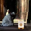 Muzułmanin Azan Koran Głośnik Night Light Dotykowy Lampa Odtwarzacz MP3 Koran Player Z Zegarem Discount Budzik Głośniki Bezprzewodowy AA220315