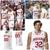 James James NCAA Custom Indiana Hoosiers Basketball Jersey Butch Joyner Jay Edwards Rick Calloway Bobby Leonard Joe Cooke Marshall Strickland Troy