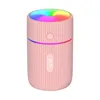 Taşınabilir RGB Işık Mini USB Araba Hava Nemlendiricisi Aroma Difüzör Mist Maker Temizleyici Ev Yatak Odası Ofis Masaüstü Dekorasyonu 220715GX