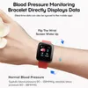 Para xiaomi huawei 116plus pulseiras inteligentes relógio masculino pressão arterial pulseira à prova dwaterproof água smartwatch feminino monitor de freqüência cardíaca fitpro tracker relógio esporte
