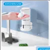 Andere Housekee Organization Home Garden Matic Schäumender Seifenspender Badezimmer Smart Washing Hine mit USB-Aufladung Weiß Hochwertige Abs