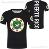 PUERTO RICO T-Shirt DIY kostenlos nach Maß Name Nummer Pri T-Shirt Nation Flagge PR Rican Spanisch Land College Po Kleidung 220702