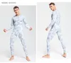 Heren thermisch ondergoed voor mannen mannelijke thermo camouflagekleding Lang johns set panty's wintercompressie ondergoed snel droog 220817