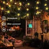 Strings Outdoor Solar Fairy Lights Navidad Lamp Power LED Stars String Garden Christmas Decor For Festival ProductsLED