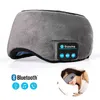 Bluetooth sovande hörlurar ögonmask sömn pannband mjuk elastisk bekväm trådlös musik hörlurar 2205099753584