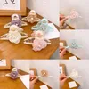 Korean Sweet Cream Three-dimensional Flower Hair Claw Barrettes for Women Fashion Clamps Hair Accessories