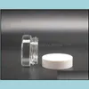 Packing Bottles Office School Business Industrial Best Selling 5G Glass Jar Stash Container Mini Small B Dhuzm