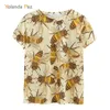 Yolanda Paz Est Erkekler / Kadınlar 3D T Shirt Kaliteli Moda Nefes Konfor Arı Baskı Kısa Kollu O-Boyun Tops Tees 220321
