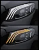 ベンツEクラスW213 2016-2021ヘッドライトE200 E260 E300 DRLターンシグナル高ビームランプのLEDデイタイムヘッドライトアセンブリ