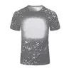 10 couleurs Sublimation chemises pour hommes femmes fournitures de fête transfert de chaleur blanc bricolage chemise T-Shirts inventaire en gros 0607