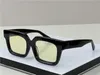 Occhiali da sole di design di lusso per uomo da uomo da uomo stile freddo stile caldo classico piatto spesso nero quadrato quadrato maschi occhiali da sole designer con scatola originale