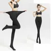 Socks & Hosiery 150 KG Women Tights Plus Size 120D Autumn Warm Winter Fleece Pantyhose High Waist Female Stretchy Slim Thick TightsSocks