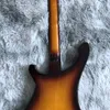 4003 BASS BACKER VERSION Electric Guitar Vintage Sunburst Color Chrome Hårdvara Högkvalitativ gitarrar