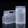 Упаковочная сумка самоотверженная прозрачная густая матовая конфета цветочный чай рис пища кошка рыба прижима