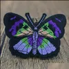 Швейные понятия инструменты инструменты одежда 10 шт. Beautif Butterflyes для мешков для одежды железо на трансферных аппликационных джинсах Sew Emelcodery Diy Drow