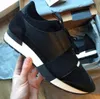 2022SS NewSt Popular Designer Race Runner Sneaker Shose, мужские повседневные квартиры для пары сетчатых спортивных спортивных тренеров на открытом воздухе Eu35-46 с коробкой