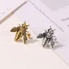 Modyle Vintage Little Bird Bee Leaf Ear Cuff Non Pierced Clip Earrings for Women Trendy Punk Small Carved Rose U Shape Earrings GC1494