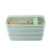 900 ml 3 lagen lunchbox stapelbare Japanse stijlen Bento Food Storage Container Microwavable servies lunch.