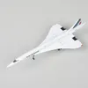1/400 Concorde Air France Modelo de avión 1976-2003 Avión de pasajeros Aleación Diecast Air Plane Modelo Niños Regalo de cumpleaños Colección de juguetes 220707