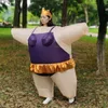 Costume de poupée de mascotte adulte violet ballet gonflable costumes Halloween jeu de rôle Disfraz pour homme femme fête fête de cellbration festival habiller