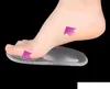Gel di silice Palla Avampiede Silicone Scarpe Pad Solette Cuscino per tacco alto da donna Supporto metatarsale Piedi Cuscinetti per la cura del palmo Scarpa