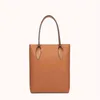 Italian Designer Fleuron Niche Women's Bag Ins Portable Shoulder Bag Top Leather Shopping Bag 220613