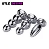 New Large Huge Metal anal beads butt plug dildo vaginal BDSM insert sexy toys for men women strapon dilator Intimate 18+ Beauty Items