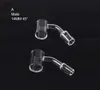 Accessori per fumatori all'ingrosso Dab Rig Flat Top Quartz Banger14mm 18mm 45ﾰ / 90ﾰ maschio Domeless Nail