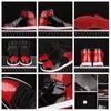 Jumpman 1 High QG Bred Patent Basketball Zapatos de baloncesto rojo negro y para mujeres Sneaker casual tamaño 36 ~ 45 555088-063