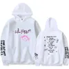 Lil Peep Hellboy Hoodies Hommes / Femmes À Capuche Streetwear Sweats Lil Peep Fans À Capuche Harajuku Hip Hop Vêtements Surdimensionné À Capuche Y0121