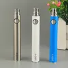 Authentique UGO-V Vaporizer Pen Batteries 650 900 mAh Batterie Ego EVOD Micro USB Passthrough Bottom Charge 510 Vape E Cigarettes Batterie