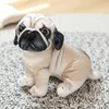 1PC 20cm Kawaii Symulacja psy Peluche Toys Pug Bulldog Huahua nadziewane lalki Piękne Puppy Pluszowe zabawki dla dzieci Prezent urodzinowy J220729