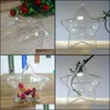 Jiujiang Jinjialeshi 75Mm À 120Mm Pentagram Emballage En Plastique Transparent Cristal Boîte Drop Delivery 2021 Cookie Jars Cuisine Stockage Orga