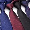 Bow Ties Professional Dress Business 8CM Tie Clothing And Matching Fashion Shirts Men's Gifts Silk Solid ColorBow