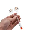 Clear Smoking Pipe Main Petits tuyaux en verre Coloré double brûleur Balancer Handcraft Smoking Tube borosilicate bongs accessoires pour fumeurs cadeau en gros