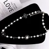 Специальный дизайн, ожерелье-свитер с цветком, классическое длинное ожерелье с буквами и жемчугом, подарок для любви Girlfriend26377222116528