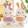 30 سم جديدة على ظهر لعبة Rabbit Doll Plush Cartoon Cartoon Cute Rabbit Pillow Dolls Dolls Children's Toys