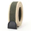 Belts Without Buckle Thickened And Lengthened Canvas Student Belt Male Joker Youth Jeans BeltBelts
