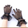 10 paires d'été gants de conduite résistants aux UV maille résille dentelle mitaines doigt complet mariée mariage crème solaire gants extensibles