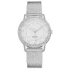 Zegarek Damski Women Watches Luxury Mesh Band Armband Rose Gold Reloj Inlaid Crystal Fashion Watch Relogio Feminino