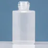 100pcs 30ml cam esansiyel yağ şişesi damla sıvı pipet şişesi yeniden doldurulabilir mini makyaj aleti