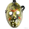 Máscaras de disfraces Máscara de Jason Voorhees Viernes 13 Película de terror Máscara de hockey Miedo Disfraz de Halloween Cosplay Máscaras de fiesta de plástico FY2931