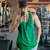 Summer Vest Mesh Gym Clothing Tank Tops Sleeveless Shirt Bodybuilding Equipment Fitness Mens Stringer Tanktop 220623