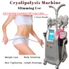 Cryolipolysis Vacuum Therapy Slimming Multifunktionell maskin 4 Cryo HANDLAR Lårcelluliter Borttagning Lipo Laser Pads Viktförlust Enkel drift