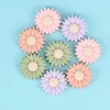 Perles de marguerite en silicone grande fleur Flos Chrysanthemi 30mm perle de dentition bijoux à bricoler soi-même chaîne de sucette porte-clés artisanat sensoriel de qualité alimentaire