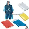 Imperméables Imperméables Jetables Adt Urgence Imperméable Randonnée En Plein Air Hoo Dhfhi