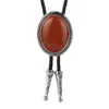 Bow Gines Westry Fashion Bolo Tie Personality Мужчины и женщины кожаный костюм высокий клад