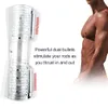 Massageador de pênis com 2 caps masculino masculbador gay casal vibrador para homem sexy produto stroker duplo brinquedos adultos vagina buceta